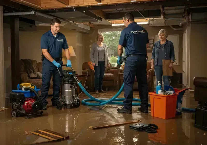 Basement Water Extraction and Removal Techniques process in Harlan, IN